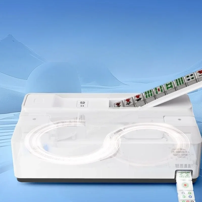 Automatic mahjong cleaning machine drying integrated