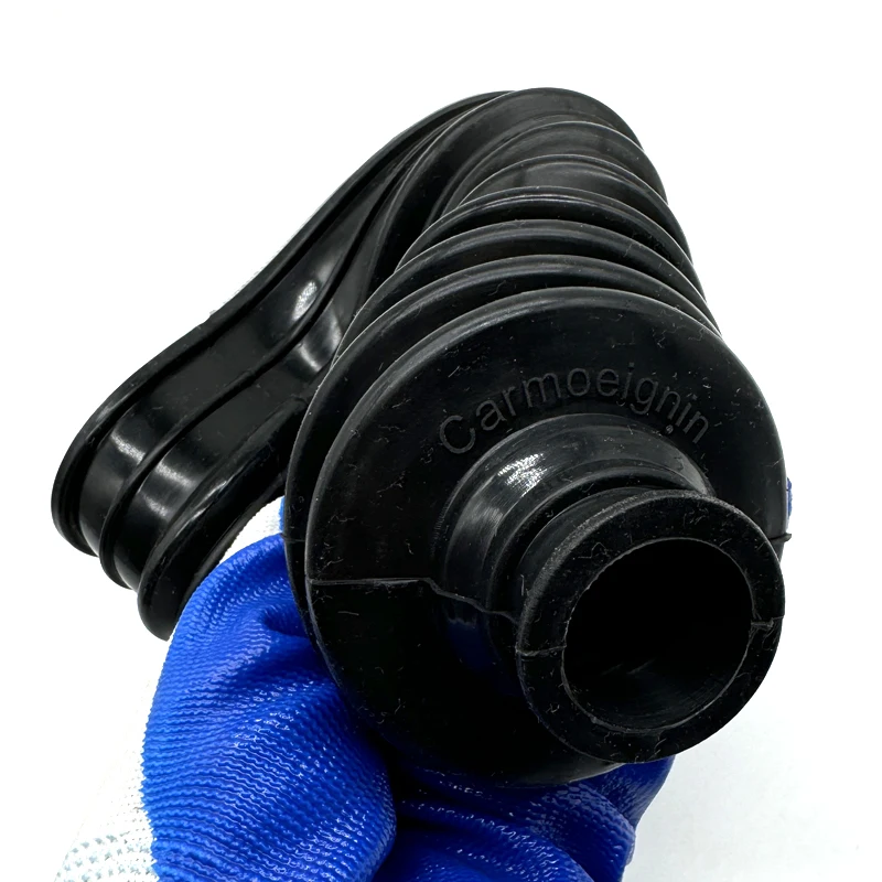 Universal Silicone Outer CV Joint Boot,Upgrades Thicken CV Boot, Soft Stretch Well ,Retain Elasticity,Long Life,Black Blue