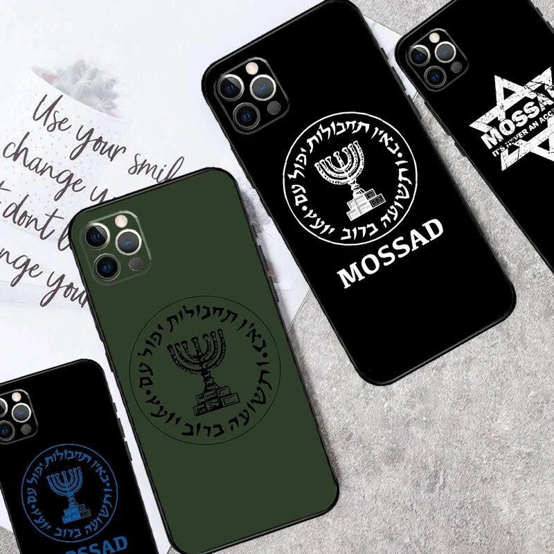 Israeli Mossad Passport Phone Case For iPhone 13 14 15 16 Pro Max Plus 11 12 Pro Max 7 8 X XS XR 12 13 Mini Cover