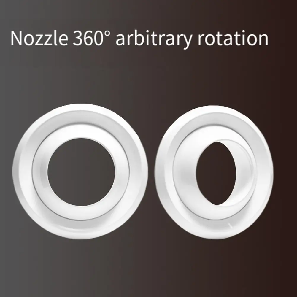200,250,300mm ABS Round Air Conditioning Exhaust Vents 360° Rotating Spherical Jet Vents For Hotels, Schools, Basements