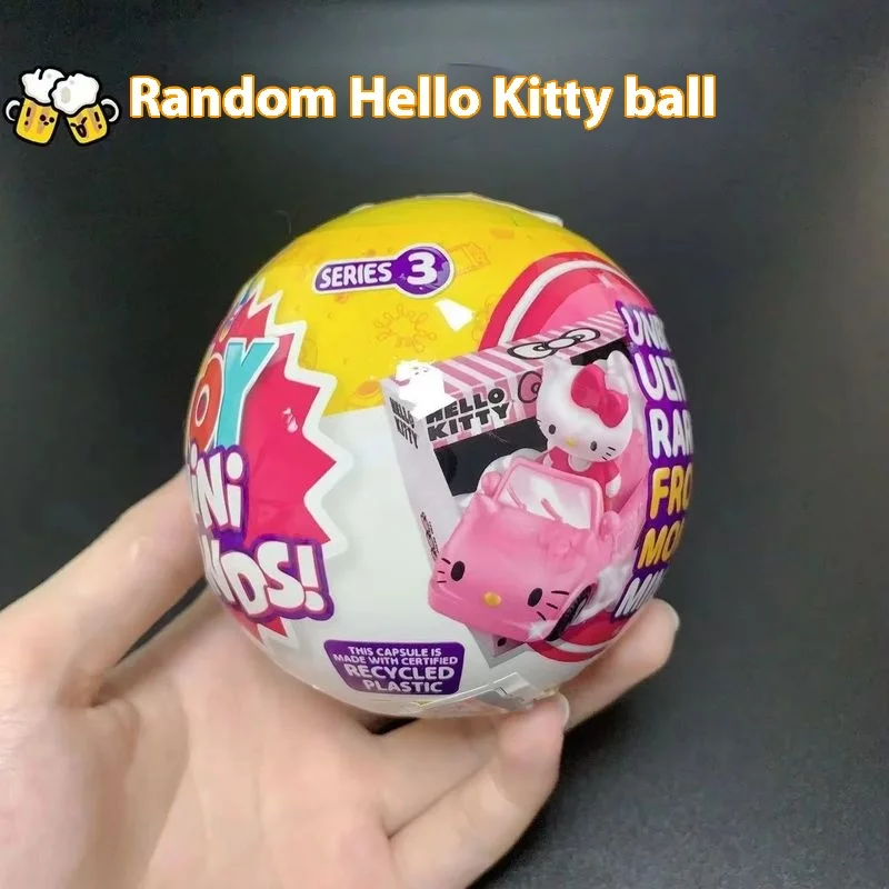 

Новые мини-бренды-сюрпризы Zuru Mini Brands Toys Миниатюрные игрушки Mystery Blind Box Series 3, оригинальная миниатюрная игрушка Kittyball