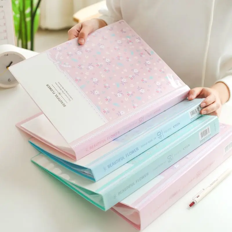 30 Pages Waterproof Multilayer Insert A4 File Folder Bag Document Organizer Bag Paper Storage Case Music Score Clip Pamphlet Box