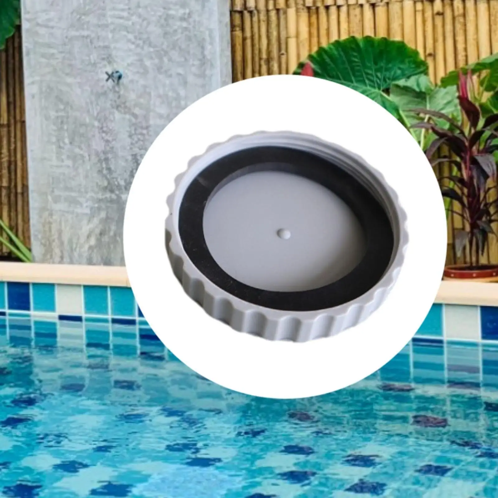 Winter Pool Plug Easy to Install Premium Portable Rubber with Matching Seals