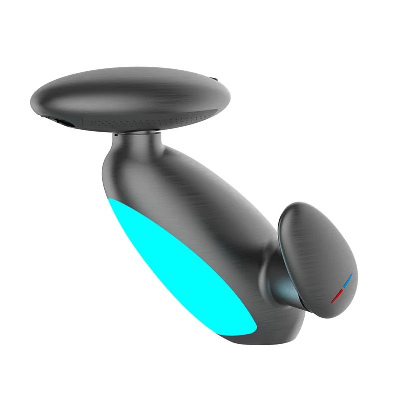 

Smart Touchless LED Basin Faucet Pull Out Sprayer Gun Grey Waterfall Bathroom Sink Mixer Tap With Ambient Light