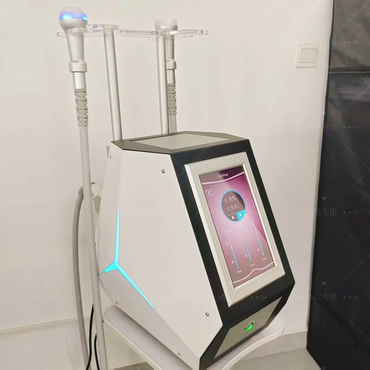 

T-Shock, укрепляющий коррекцию фигуры, профессиональное устройство высокой мощности, машина для похудения, охлаждение кожи, горячее и холодное спа-оборудование