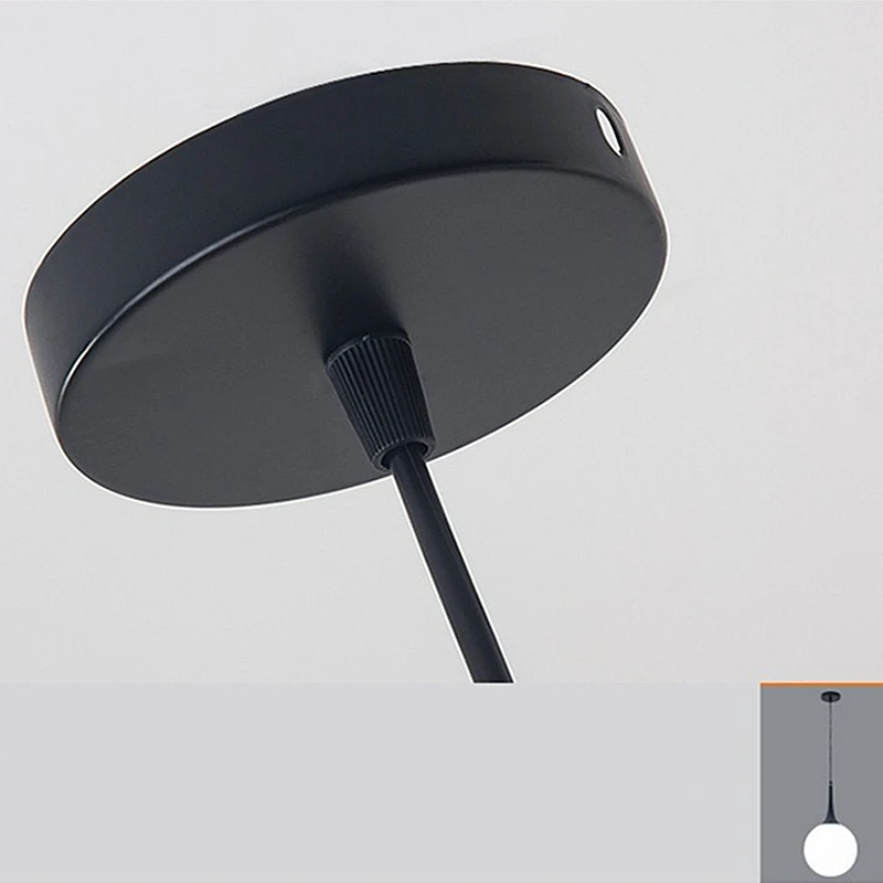 Nordic Minimalist Metal Chandelier Modern Luxury Glass Pendant Light Living Room Restaurant Bedside indoor Lighting Chandelier