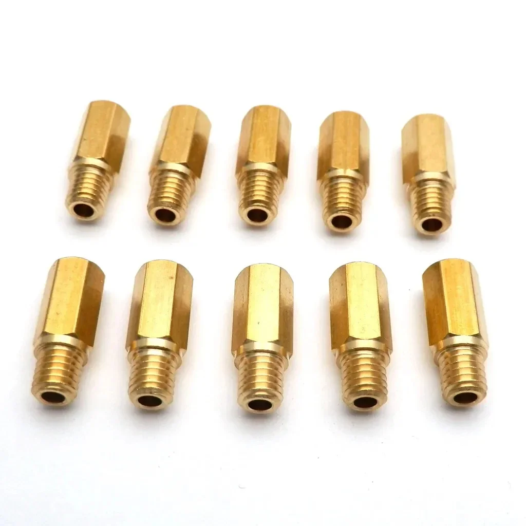 Marsi 10pcs Motorcycle Carburetor Main Jet Nozzle Kit For Keihin FCR OKO KOSO PE PWK Carburetor Hexagon Motorcycle Main Jet