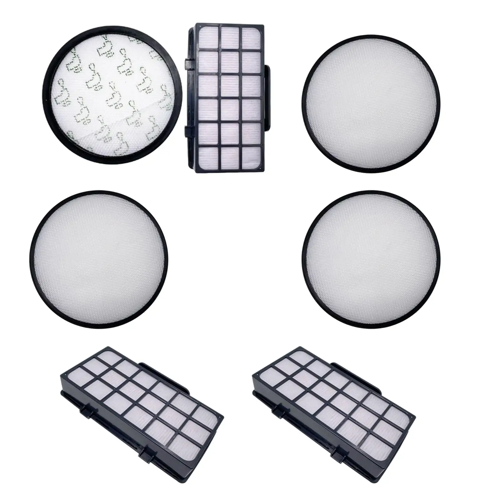 HEPA Filter Kit Durable Accessories Set Replacement Parts for Rowenta HEPA Ro7611 Ro7623 Ro7634 Ro76 Filter Sweeper Robot Vacuum