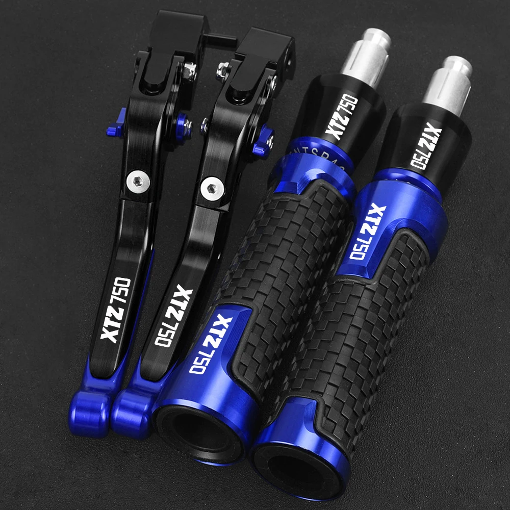 สําหรับ YAMAHA XTZ750 SUPER TENERE รถจักรยานยนต์คลัทช์เบรคห้ามล้อ 22mm Handlebar Grips ปลาย XTZ 750 1989-1996 1995 1994 1993 1992 91