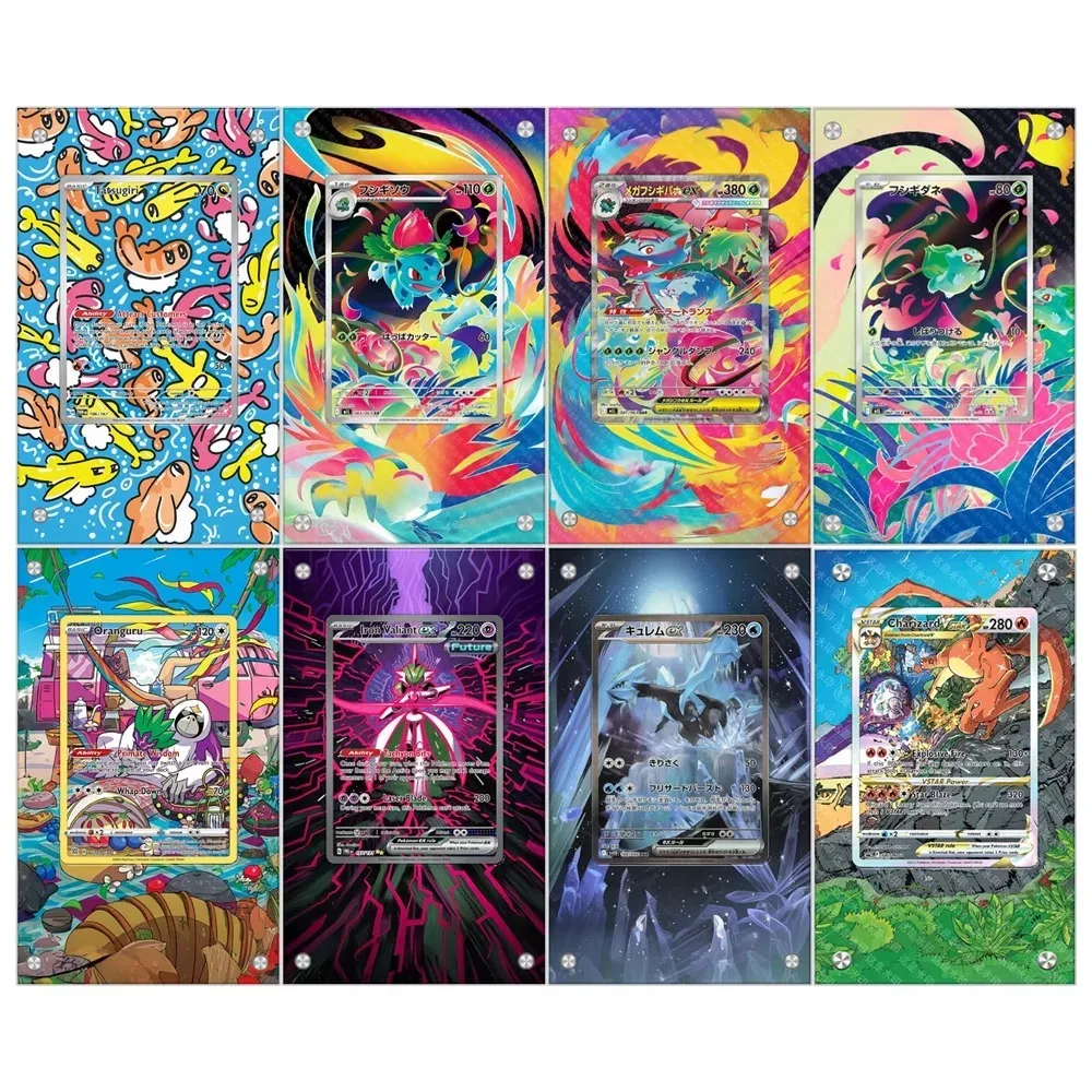 suporte-de-exibicao-de-cartoes-de-colecao-diy-para-pintura-acrilica-para-cartoes-pokemon-ptcg-giratina-bulbasaur-venusaur-tatsugiri