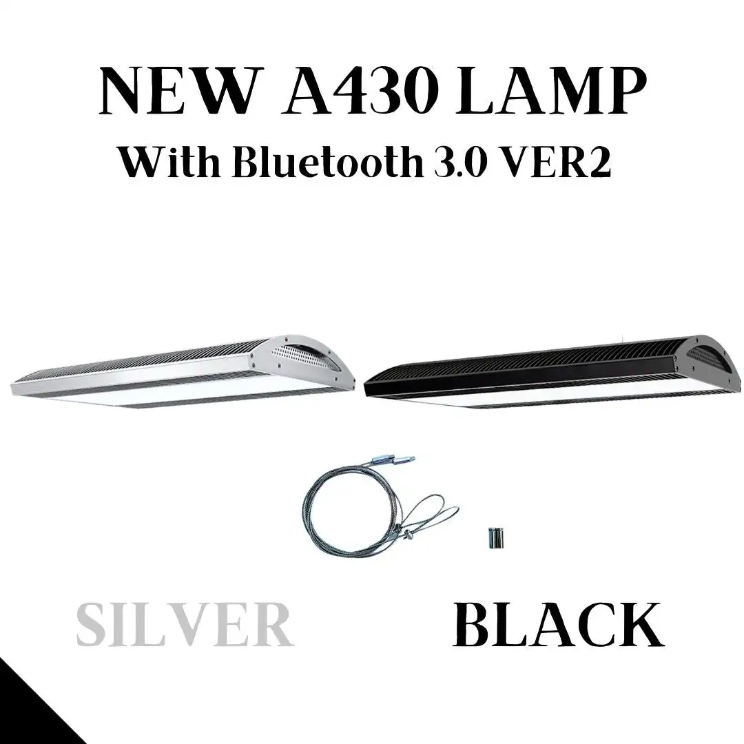 

WEEK AQUA A430Pro Ver.3 120W Full Spectrum Professional Aquatic Plant Light Bluetooth Dimming for Freshwater Planted Tank