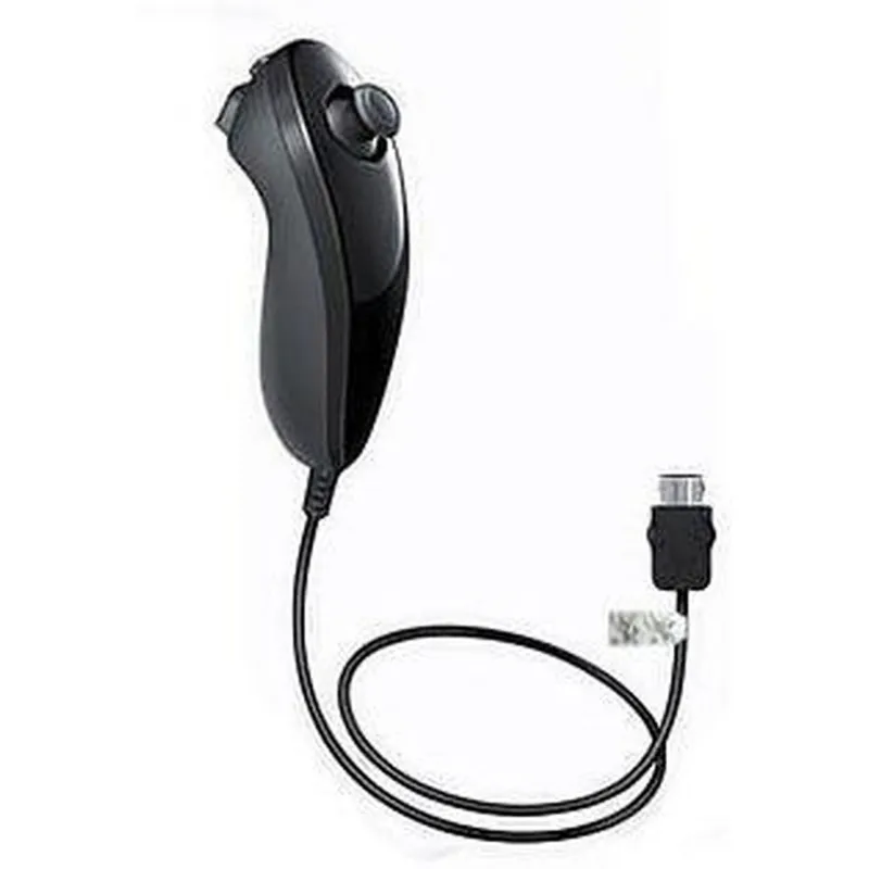 Wii Nunchuck Black  Compatible **NOT Original Nintendo**