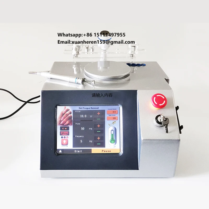 5 in 1 Vacular Blod Vessels Removal Nails Fungus Physiotherapy 980nm Diode Spider Vein Removal  Lasr Machine