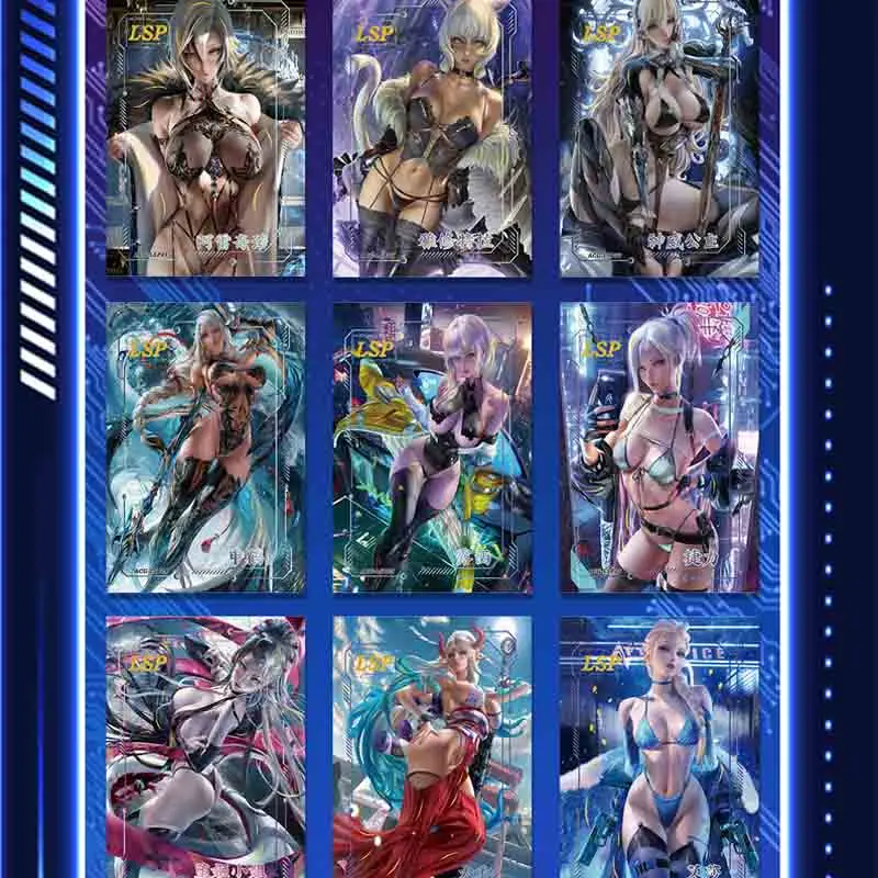 الجملة آلهة قصة بطاقة بطاقة لعبة الداعم صندوق الخيال أنيمي الفتيات جامع ألبوم الموثق عرض مجموعة نادرة لمحبي #5