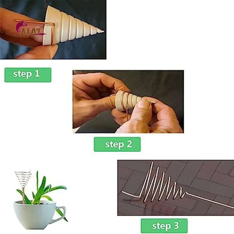 

AEA9-2Pcs Fibonacci Coil Winding Clips For Electric Culture Copper Gardening Antenna, Electric Culture Gardening Antenna