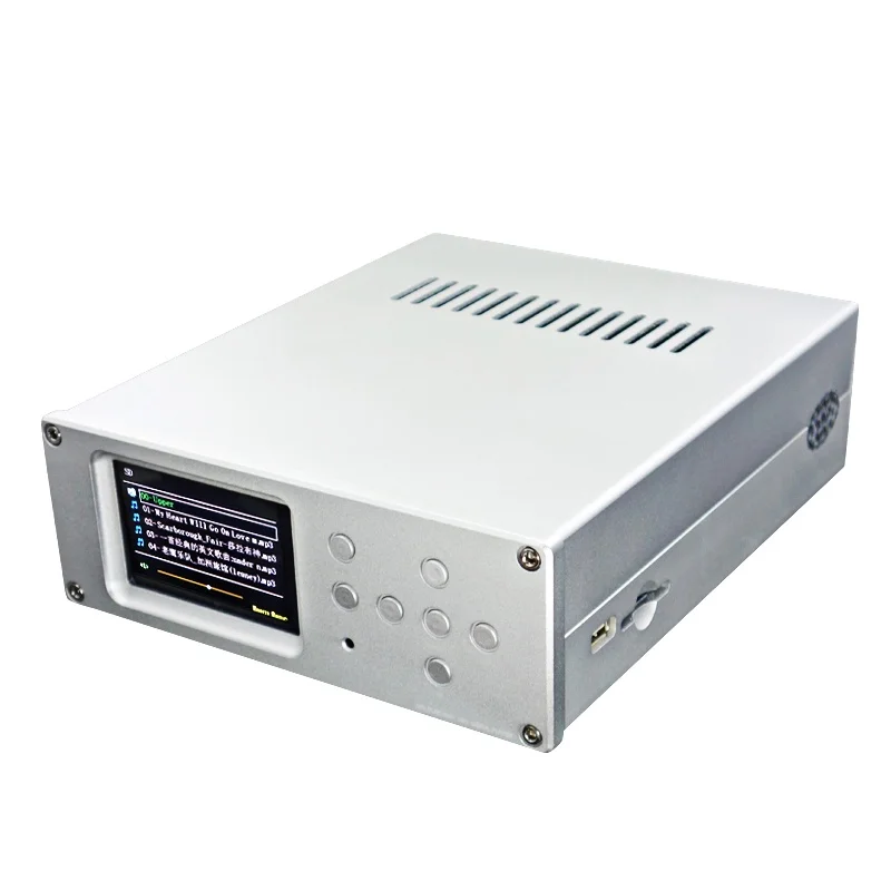 BRZHIFI Hot Selling DV20A Digital HIFI Turntable Lossless Player APE WAV Decoding BT5.1 DAC Support U Disk/SD Card