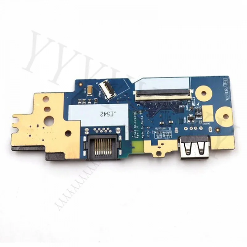 

Y+New USB RJ45 Lan IO Board FPR 44Pin JE542 NS-E212 for ThinkPad E15 Gen 4 21E6