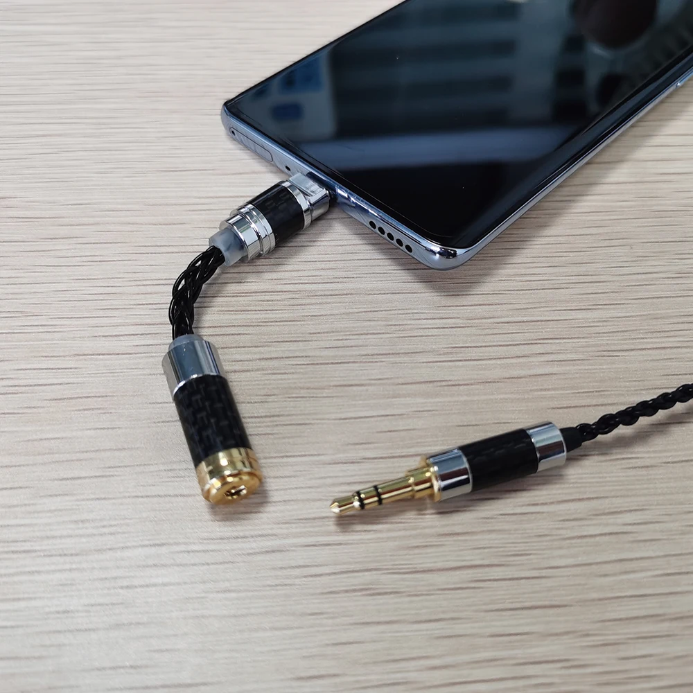 Leichter Dac Amp Earpohone-Kopfhörer verstärker-USB-C auf 3,5mm 2,5 symmetrischer 4,4 symmetrischer Audio adapter Dongles