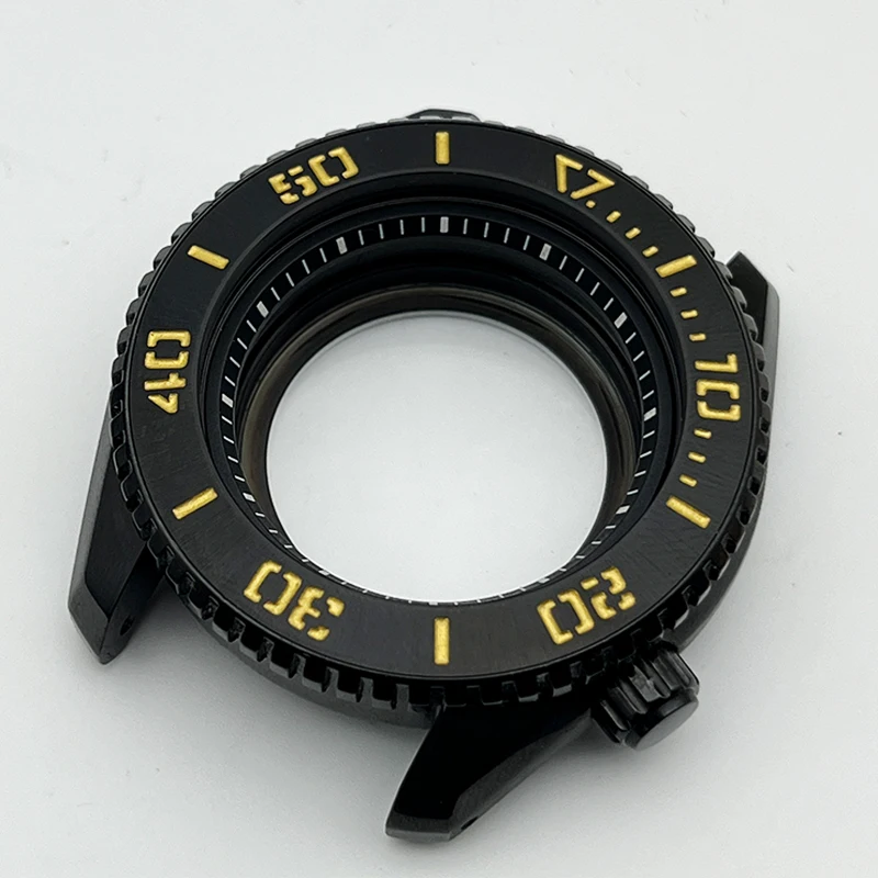 Mod NH35 Case LX SNR025 SNR027 Fits 5R65 5R66 NH35 NH36 Japan Automatic Movement Sapphire Crystal Glass Watch Case