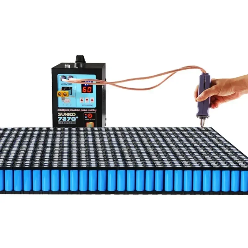 NewNew in stock Sunkko 737G+ Portable Battery Pulse Spot Welder 18650 Battery Welding Machine 110V view 6