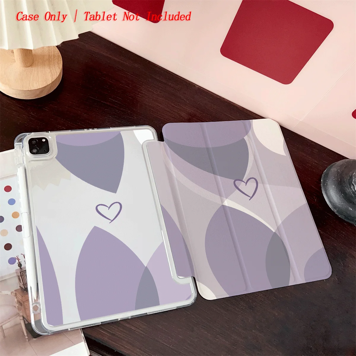 Slim Fit Premium TPU Tablet Cover, Shockproof Durable Lightweight Protective Case for iPad Samsung Huawei Honor Redmi Xiaomi