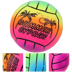 Inflatable Beach Ball PVC Volleyball Decorative Sports Ball Swimming Pools Party Favor inflatable rainbow volleyball