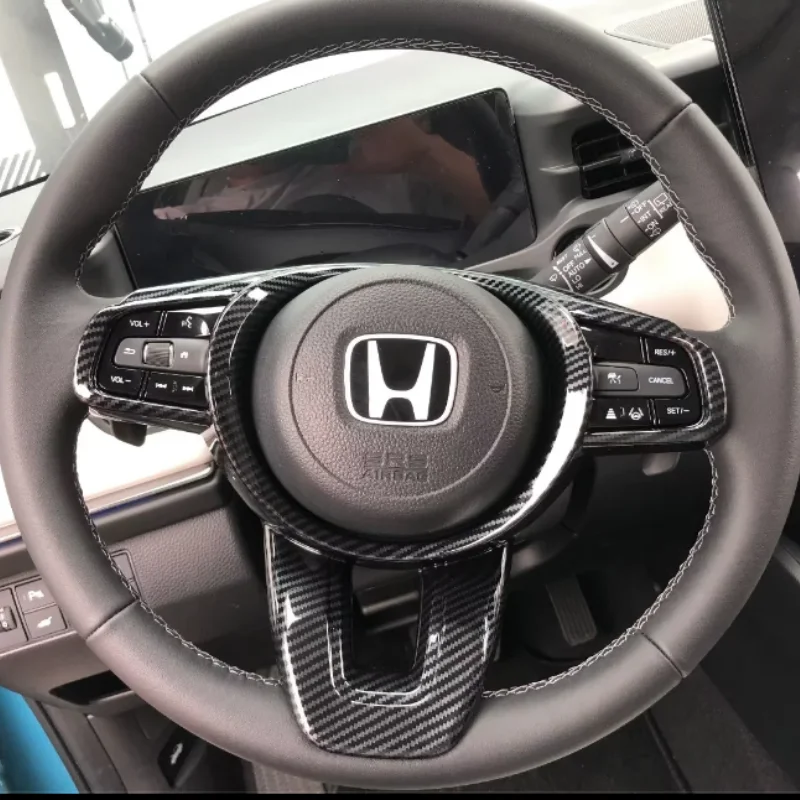 

Car Steering Wheel Panel Cover Trim Decoration Frame Sticker For Honda XRV HR-V Vezel/e:NS1 2022 2023