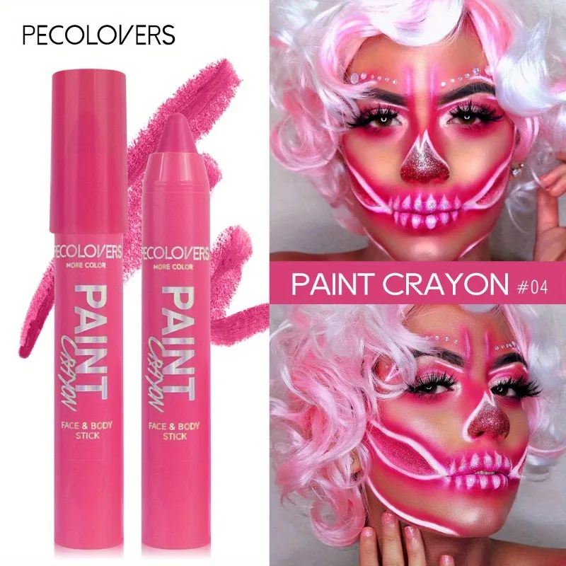 フェイス＆ボディペイントスティック ボディペイント ブルー ブラック グリーン 耐汗性と耐水性 ハロウィンと長期的な効果