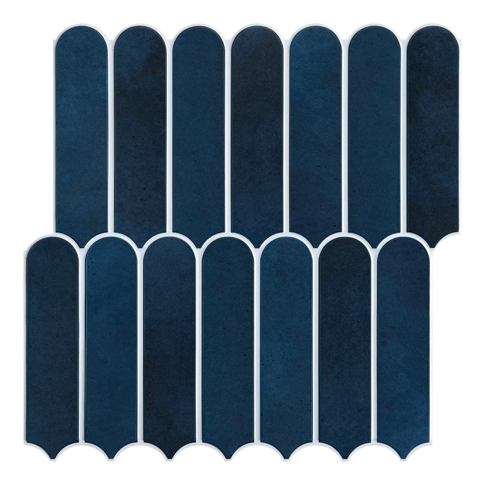 1/10 stuks 3D decoratieve tegelstickers, 3D visschubben texturen, mat 30 cm x 30 cm, water- en schimmelbestendig, voor keuken badkamer W