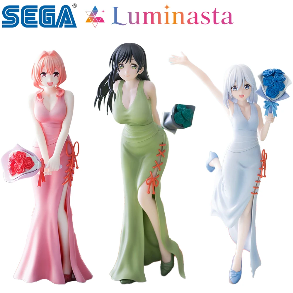 Pre Sale Original Genuine Sega Luminasta Matchmaking of The Amagami Household Amagami Yae Amagami Asahi Amagami Yuna Figures