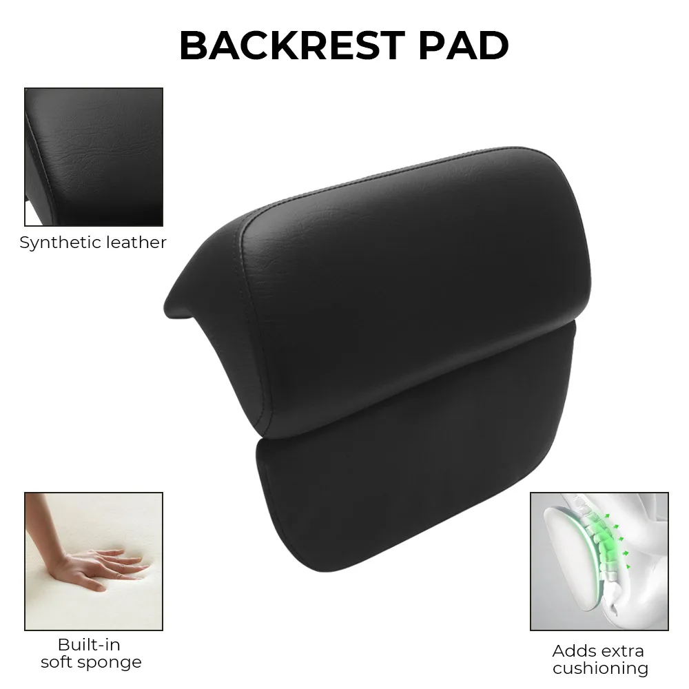 Tour Pack Back Pad Trunk Top Case Backrest Pads For Harley Touring Road King Street Electra Glide Ultra Limited CVO 2014-up view 4
