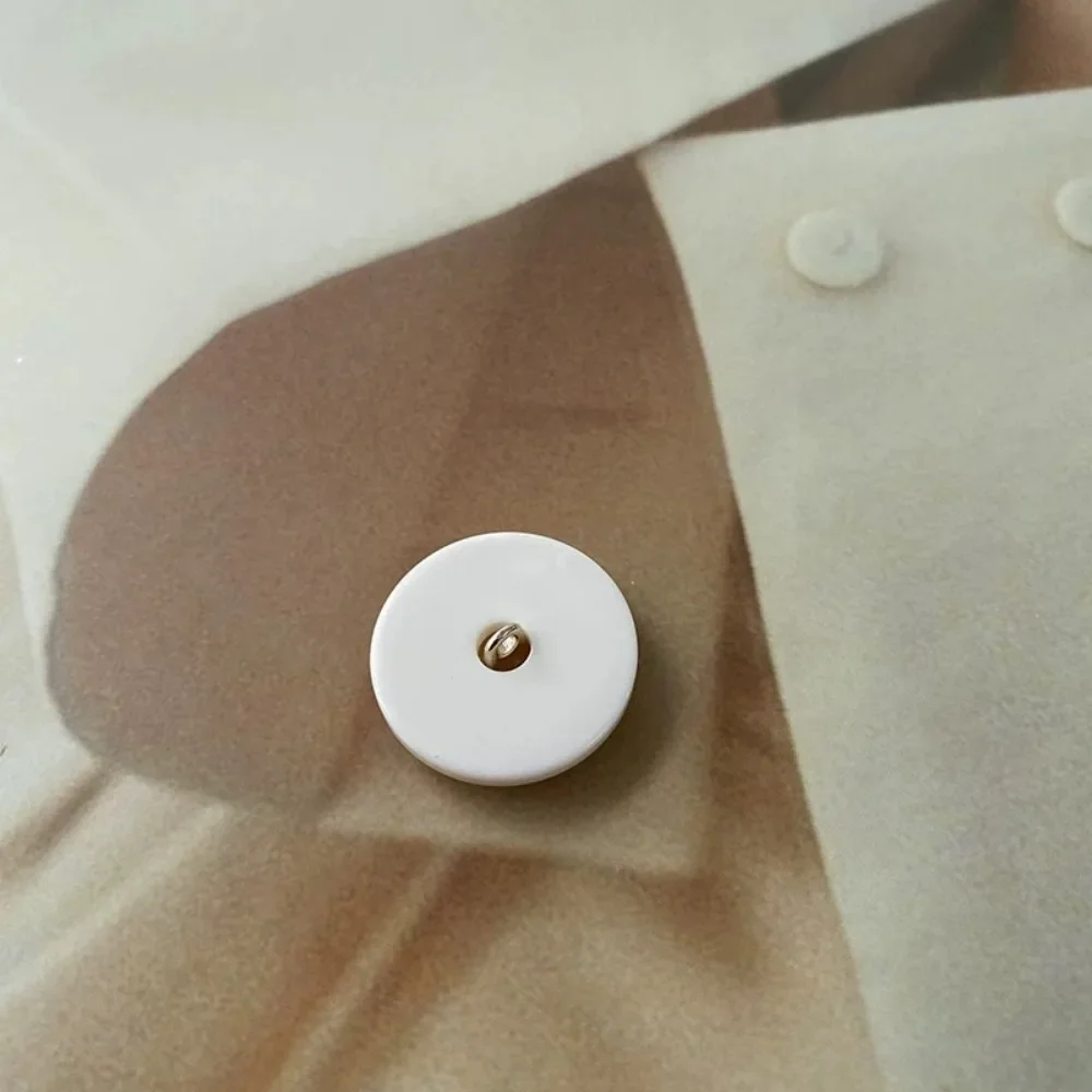10 Pieces/set Fashion Resin Metal Buttons Coat Suit Sweater Dress Women Clothing Accessories Clover Design Decorative Buttons