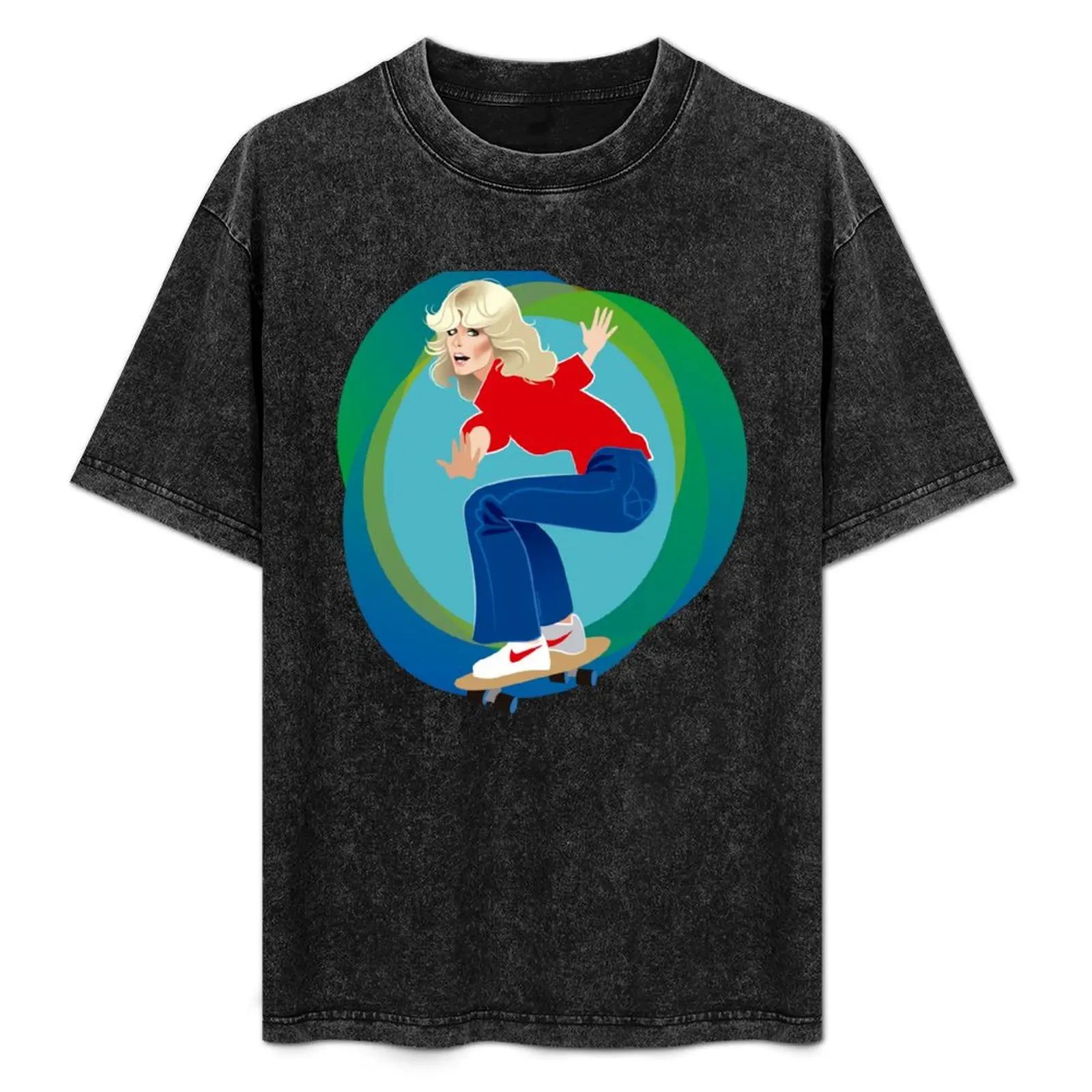 

Skateboard Farrah T-Shirt Athletic Quick Dry T-Shirt for Men