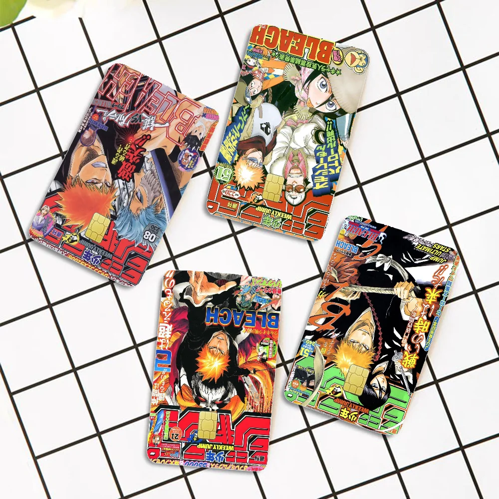 Bleach Anmie Sticker Film Skin Cover For Credit Card Debit Bank Card Front