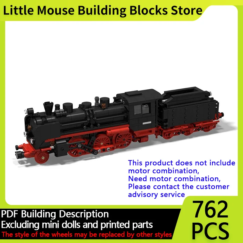 

Модель городского автомобиля MOC, строительные кирпичи BR 24, паровоз, поезд, модульная технология, подарки, праздник, сборка, детские игрушки, костюм