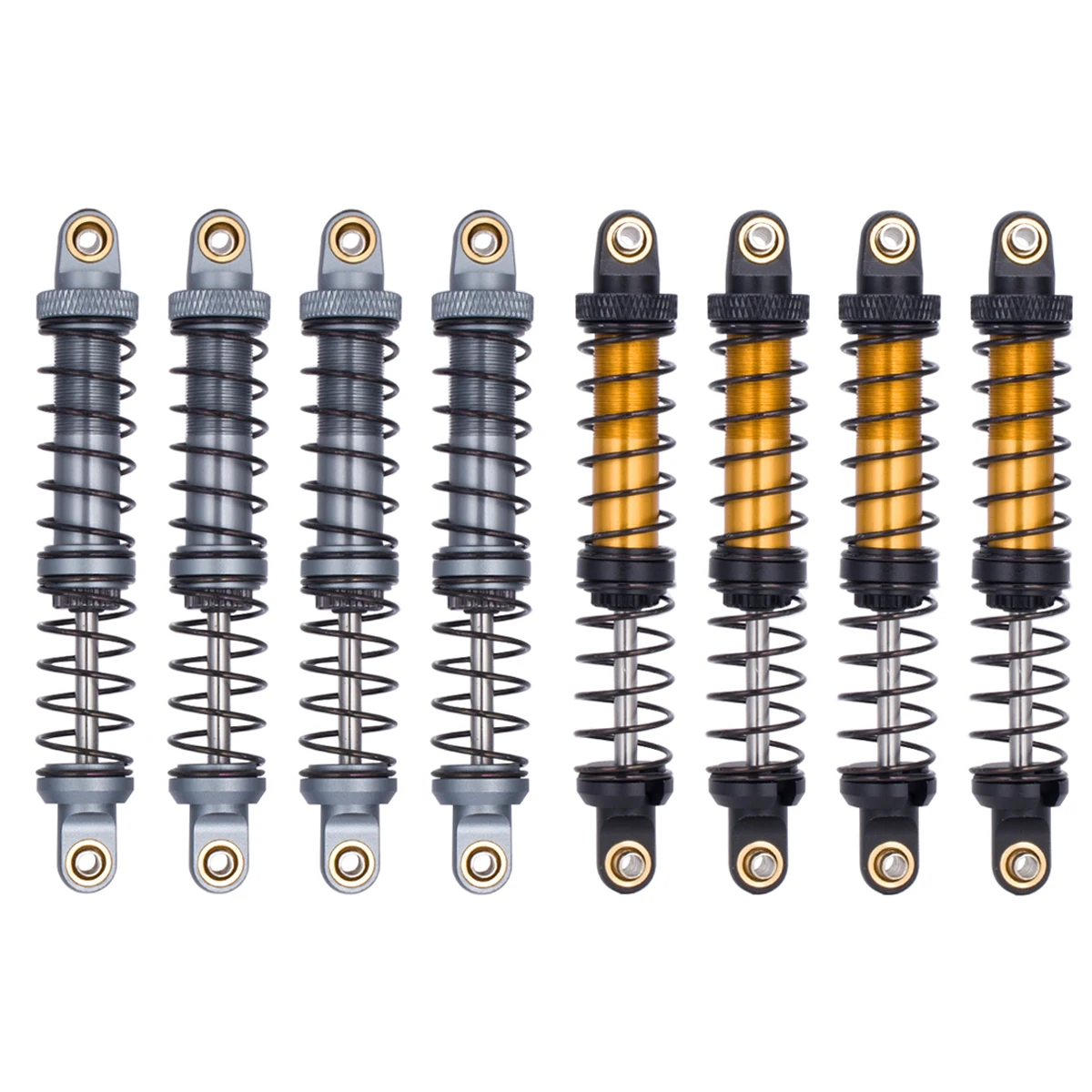 Metal 70mm 80mm 90mm 100mm 110mm 120mm Shock Absorber Oil Damper for 1/10 RC Crawler Axial SCX10 TRX4 TRX6 90046 AXI03007 Part
