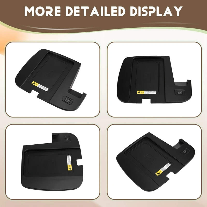 Car Wireless Charger Fast Cell Phone Charging Plate For Nissan Navara Np300 2023 Interior Modification Auto Parts