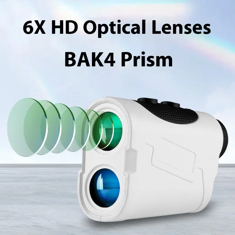 LT-01 Laser Golf Rangefinder 7X Telescope 1500m Distance Meter with Slope Flag Lock Speed Angle Measurement for Hunting Survey