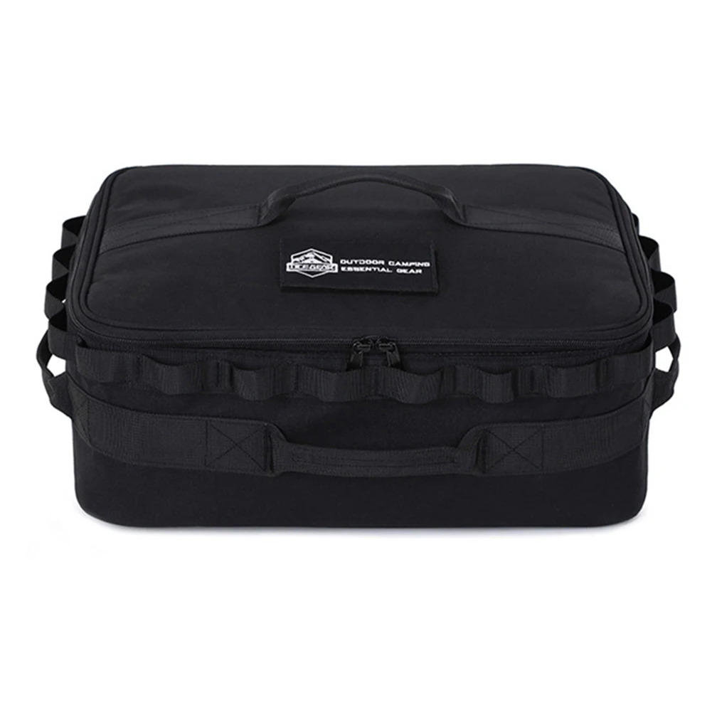 

Сумка для хранения печи, портативная уличная сумка для переноски 900D из ткани Оксфорд, водонепроницаемый регулируемый отсек для плит