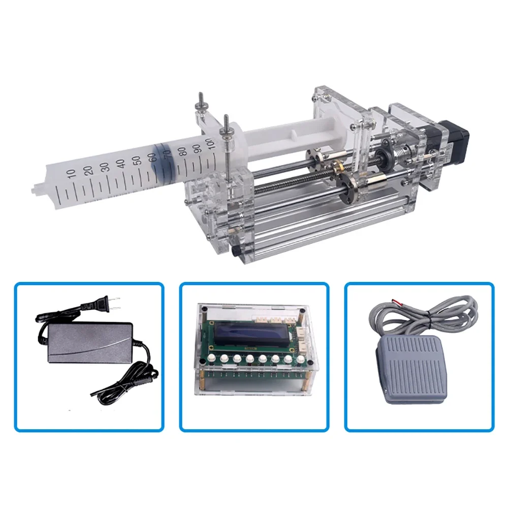 Mini Pumps Electric Syringe Pumps Stepper Laboratory Syringe Pumps High Precision Electric Liquid Drip Dispensers