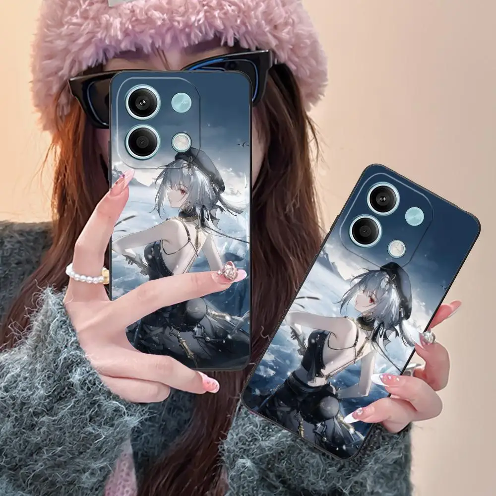 حافظة لهاتف شاومي ريدمي نوت 14 13 12 11 S Pro Plus 4G 5G غطاء طباعة ملون غطاء فاخر جميل