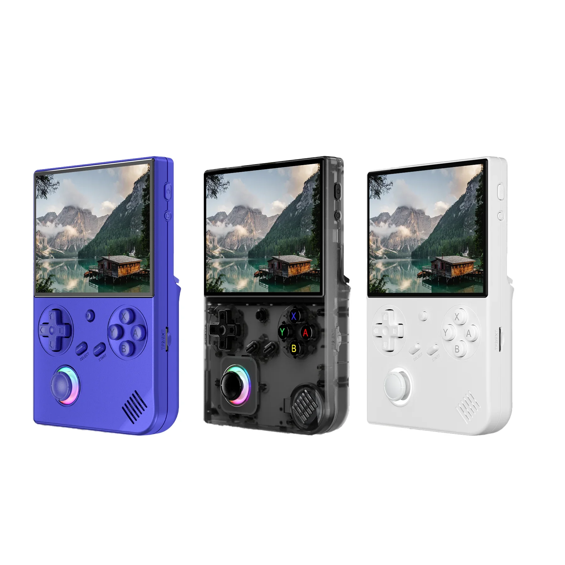 Anbernic RG40XX V New Release Video Game Console 16 Million RGB Lighting Effects Multimedia Features Dual Card Slots Wi-Fi