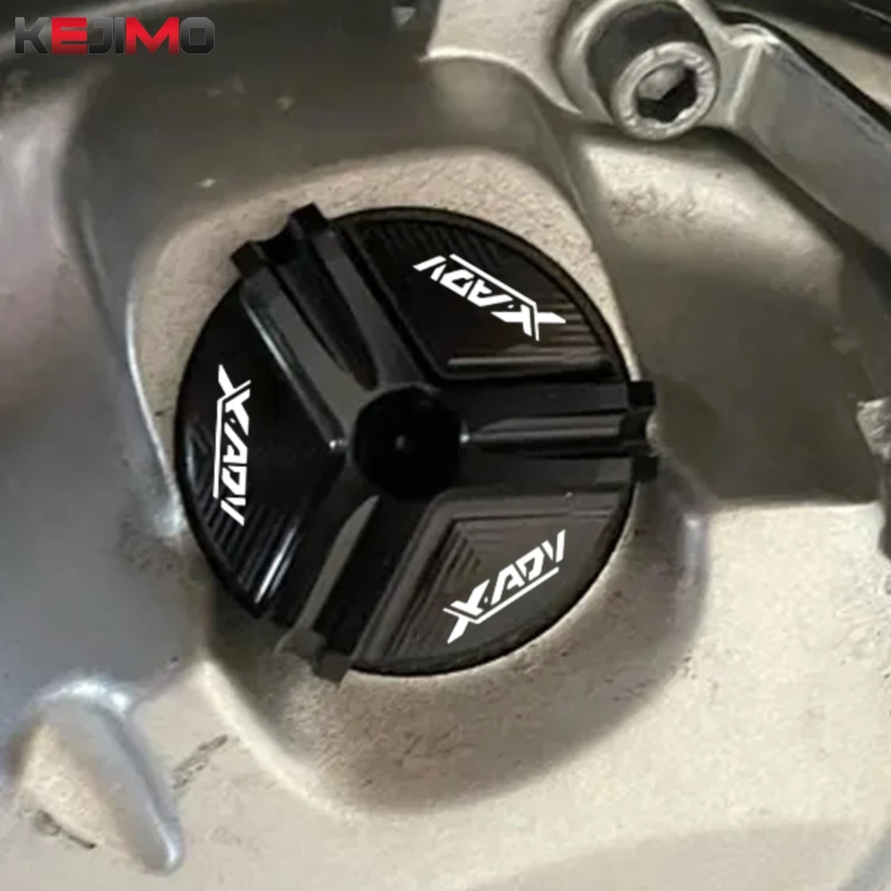 

Motorcycle Brake Clutch Reservoir Fluid Cover Engine Oil Plug Caps For Honda 2025 2024 XADV 750 X-ADV Xadv XADV750 2017 - 2019