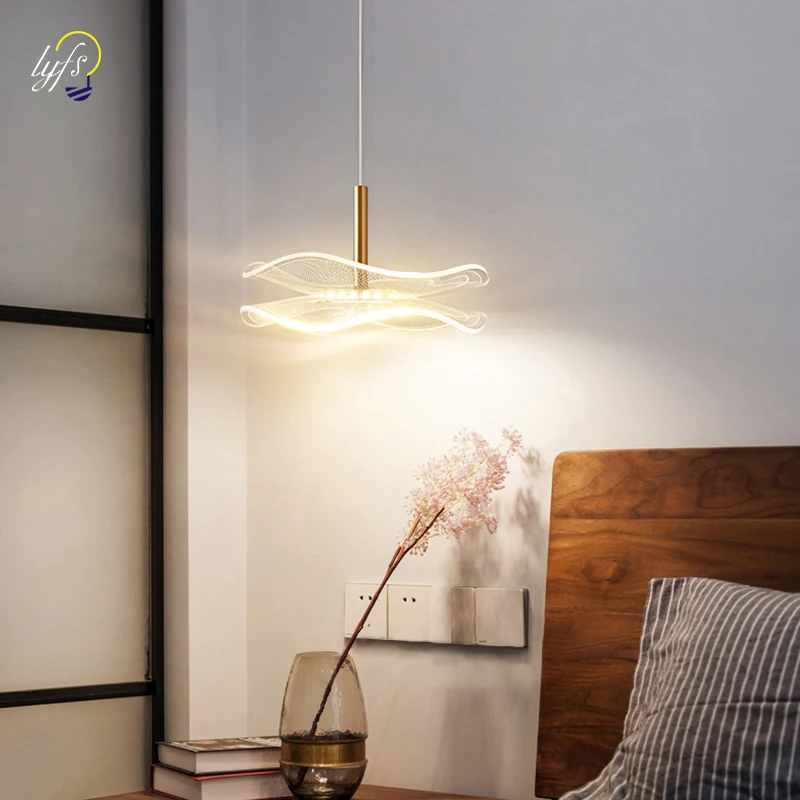 Nordic LED Pendant Lights Fixture Indoor Lighting Hanging Lamp Dining Tables Living Room Stairs Home Decor Lustre Pendant Lamp