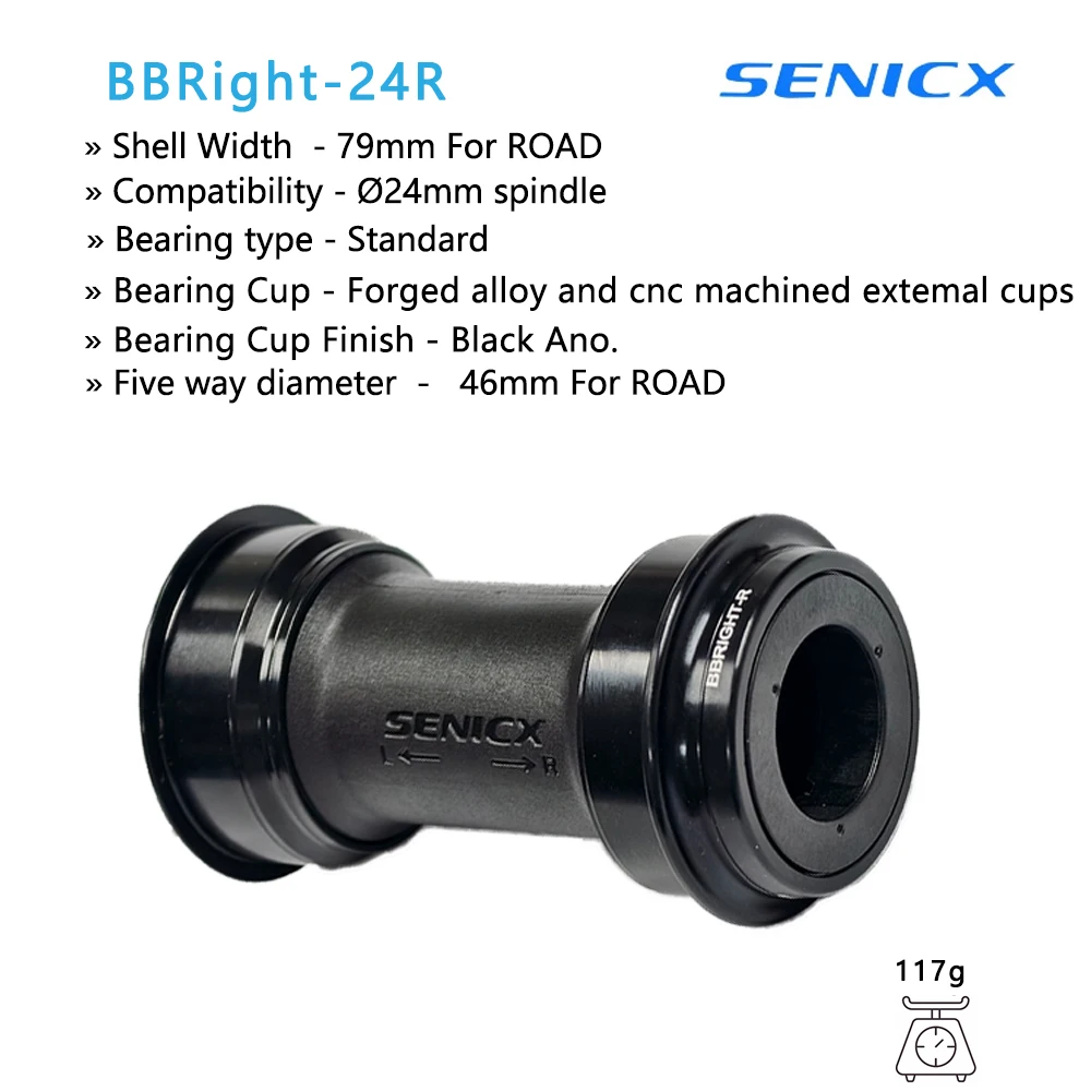 SENICX BB RIGHT セラミック ボトム ブラケット - MTB & ロードバイク