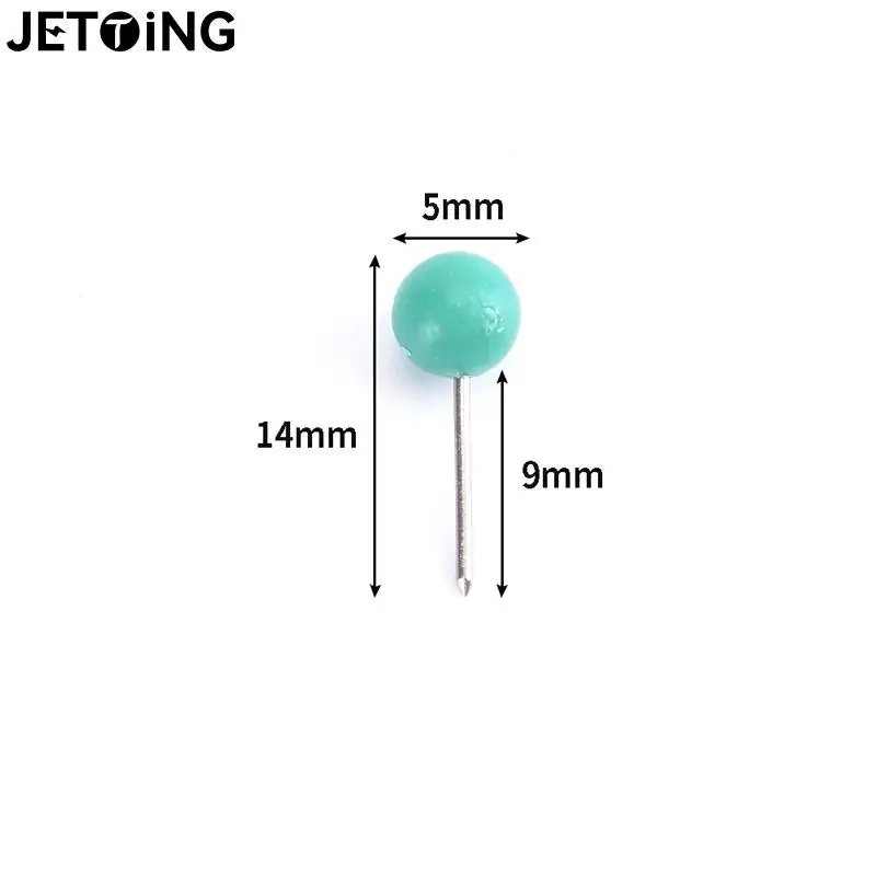 100PCS 5MM Carp Fishing Rig Case Accessories Spare Pins For Carp Hair Rigs Ronnie Rigs Stop Carp Fishing Tackle Box Equipment