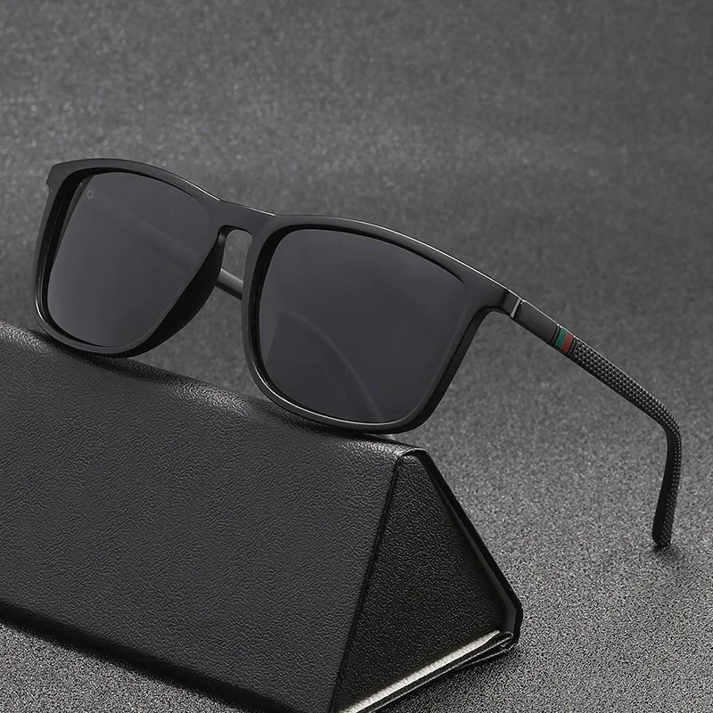 

Outdoor Driving Sunglasses Popular Square Large Frame Sun Glasses Classic Polarized Glasses Men Women Fishing Glasses