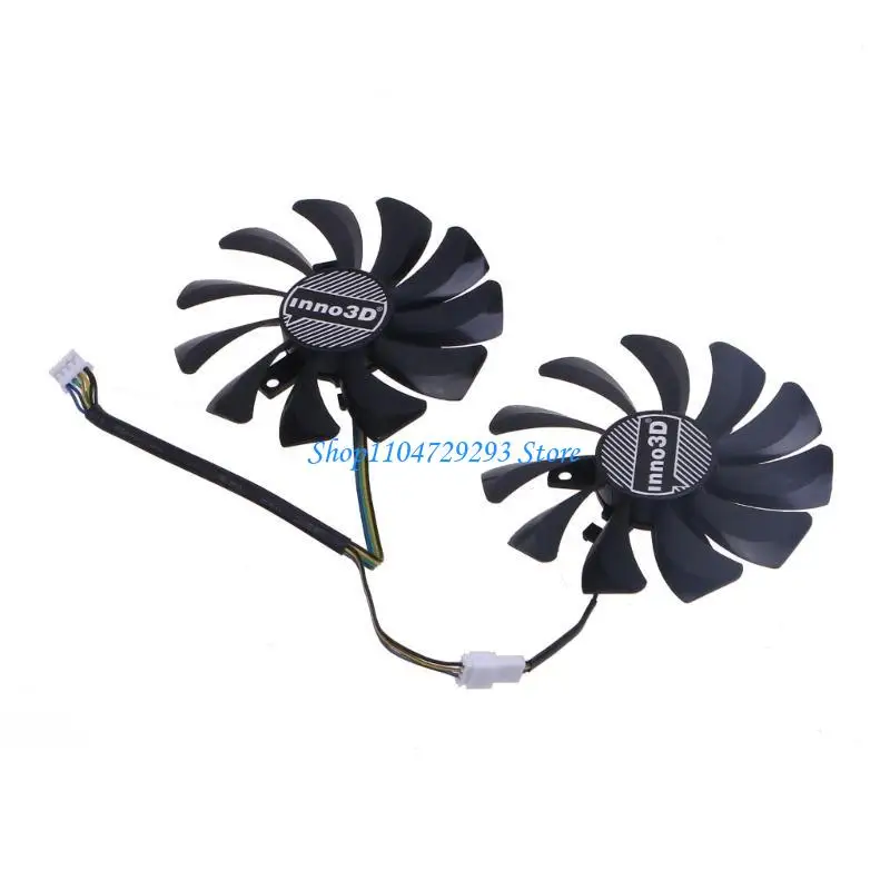 Y2GD dla Inno3d 85mm 4pin HA9010H12F-Z 1060 GPU wachlarz, dla Inno3D 1060 Graphics Card Fan