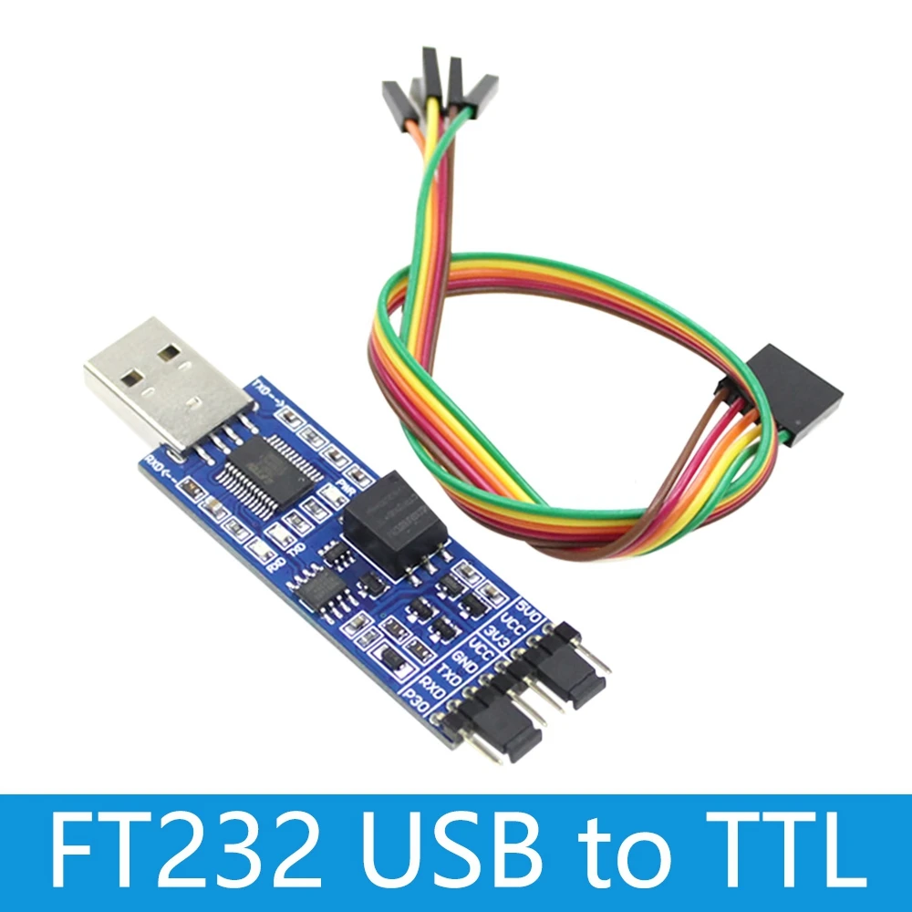 FT232 Adapter Module FT232RL USB to TTL USB to Serial Port UART Module with Voltage Isolation Signal Isolation