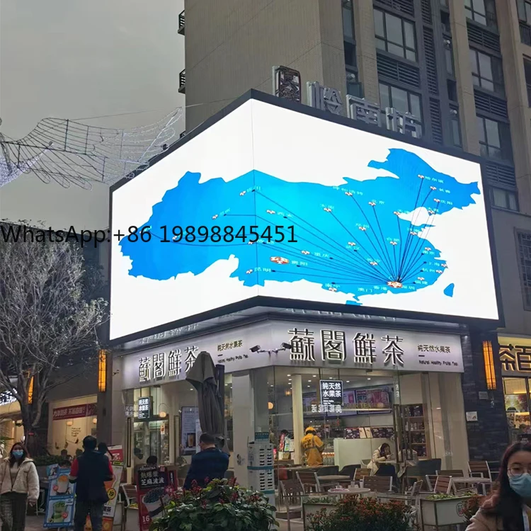 

Naked Eye 3D Effect LED Video Screen Display 4K Full Color Advertising Big Screen Video Wall IP65 Rating P5 P6.67 P8 P10 Sizes